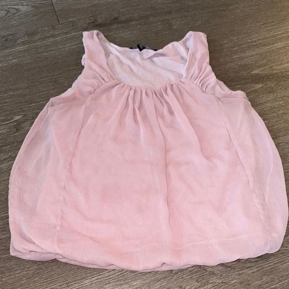 Pink Sleeveless Women’s Blouse